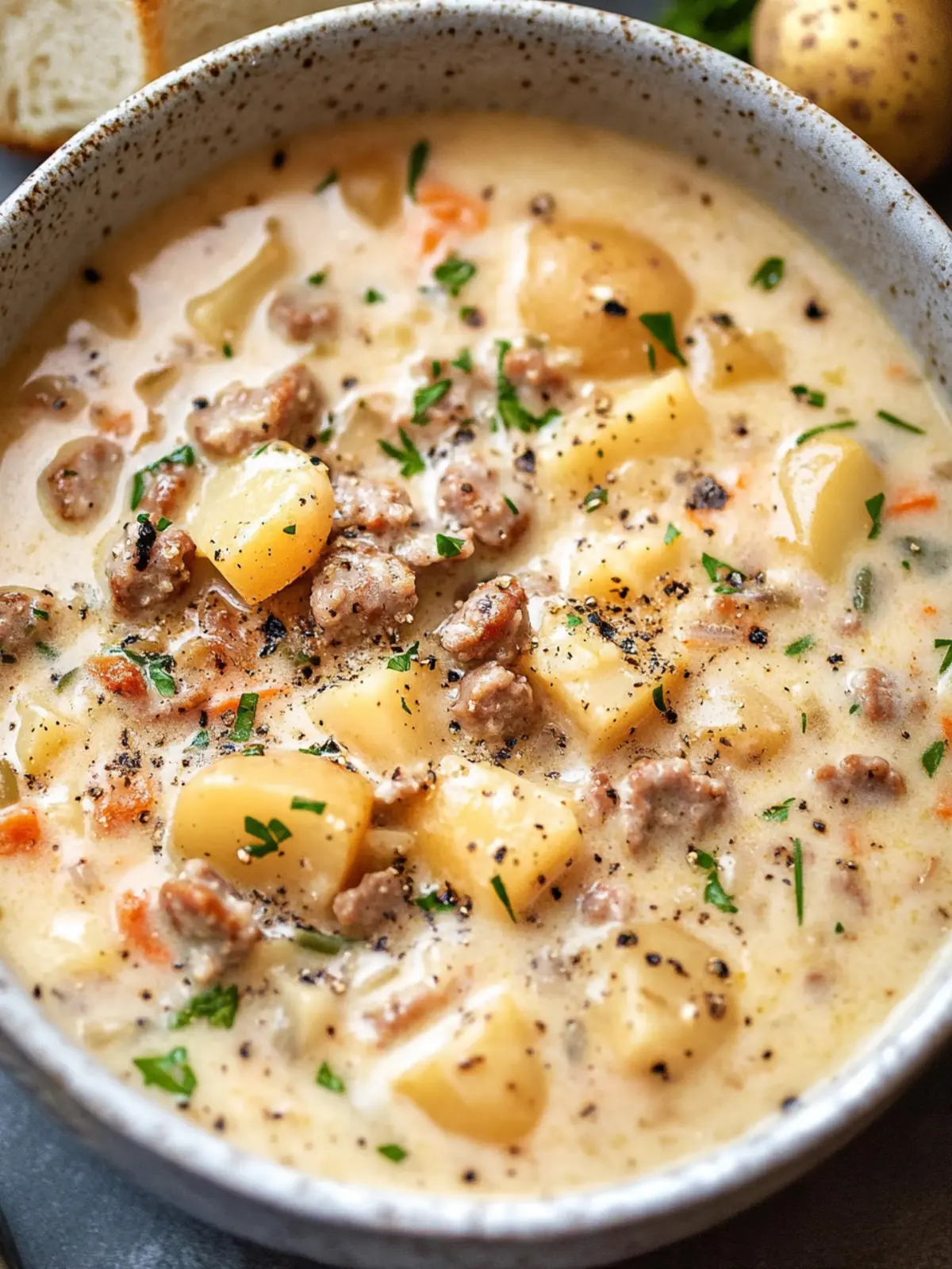 Creamy Potato and Sausage Chowder for Cozy Nights 2 Potato and Sausage Chowder