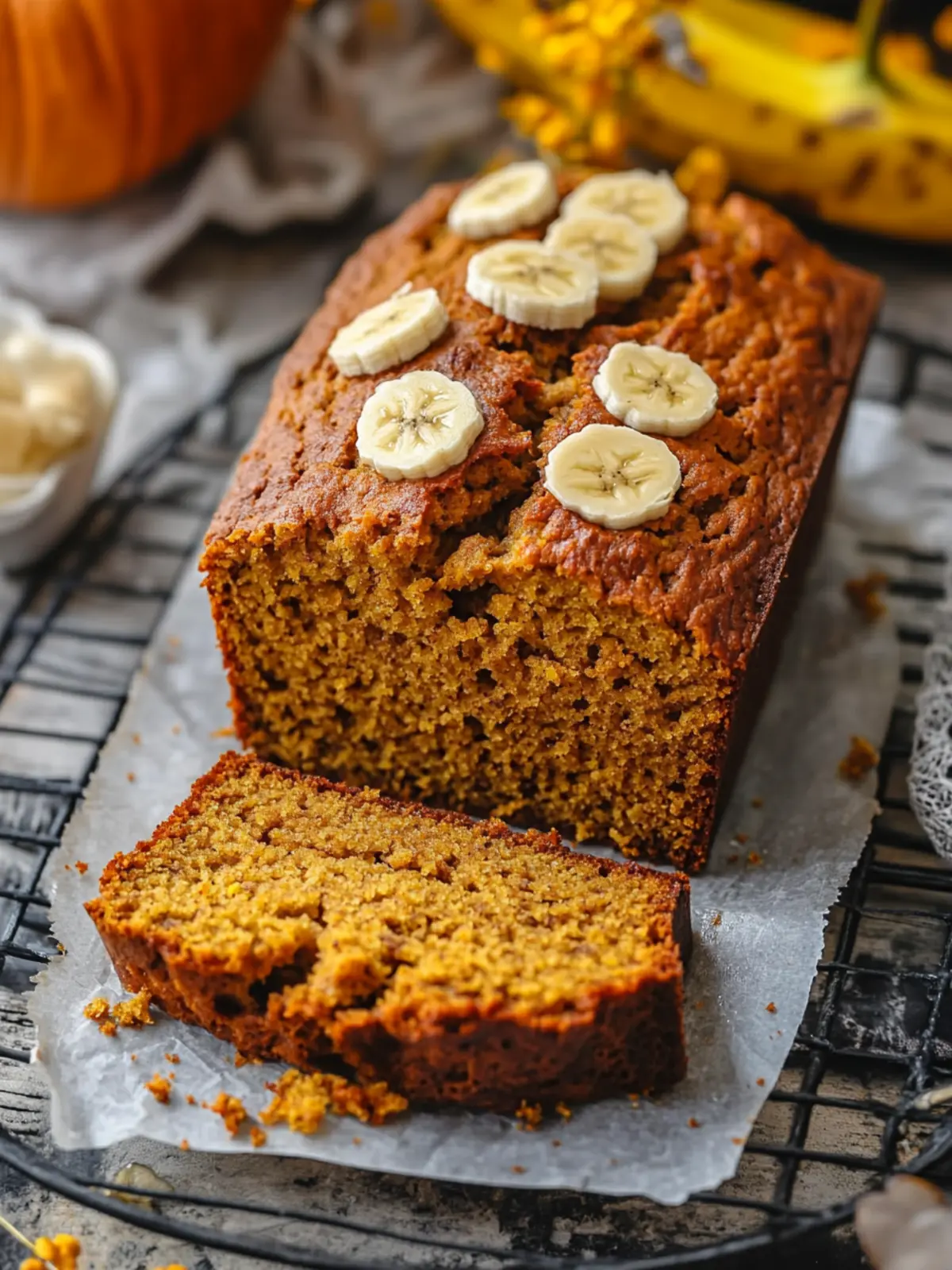 Deliciously Spiced Pumpkin Banana Bread for Cozy Mornings 2 Pumpkin Banana Bread