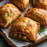 Curry Puff with Potato and Chickpea