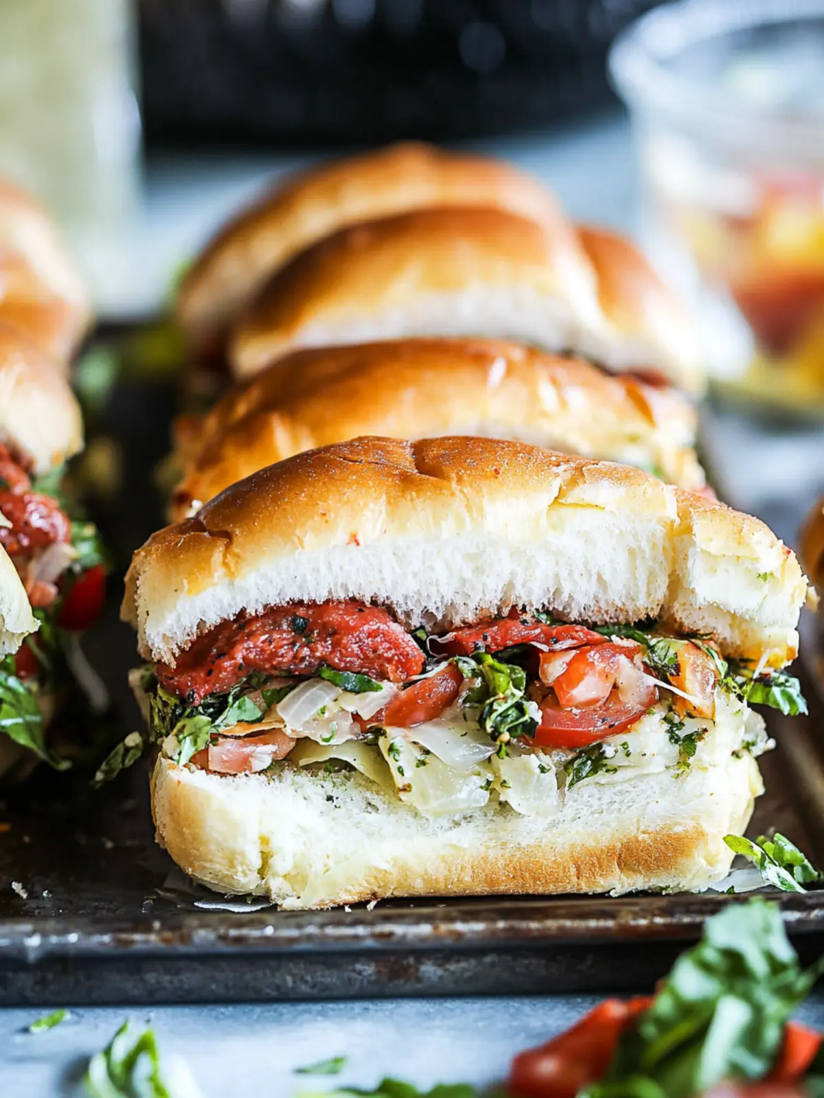 Irresistible Italian Grinder Sliders for Game Day Fun 2 Italian Grinder Sliders