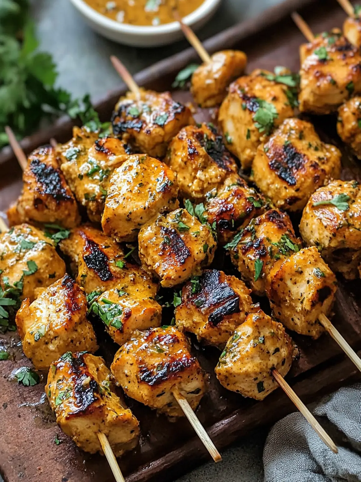 Sizzle Up Cowboy Butter Chicken Skewers for Easy Grilling Fun 5 Cowboy Butter Chicken Skewers