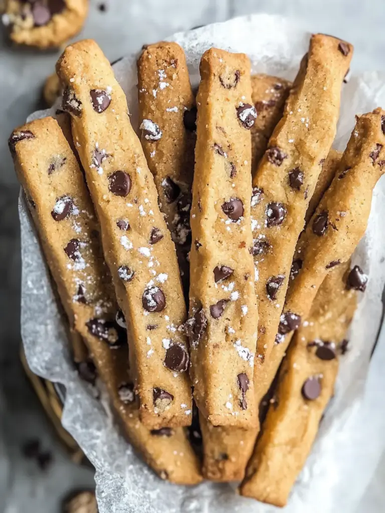 Chocolate Chip Cookie Fries