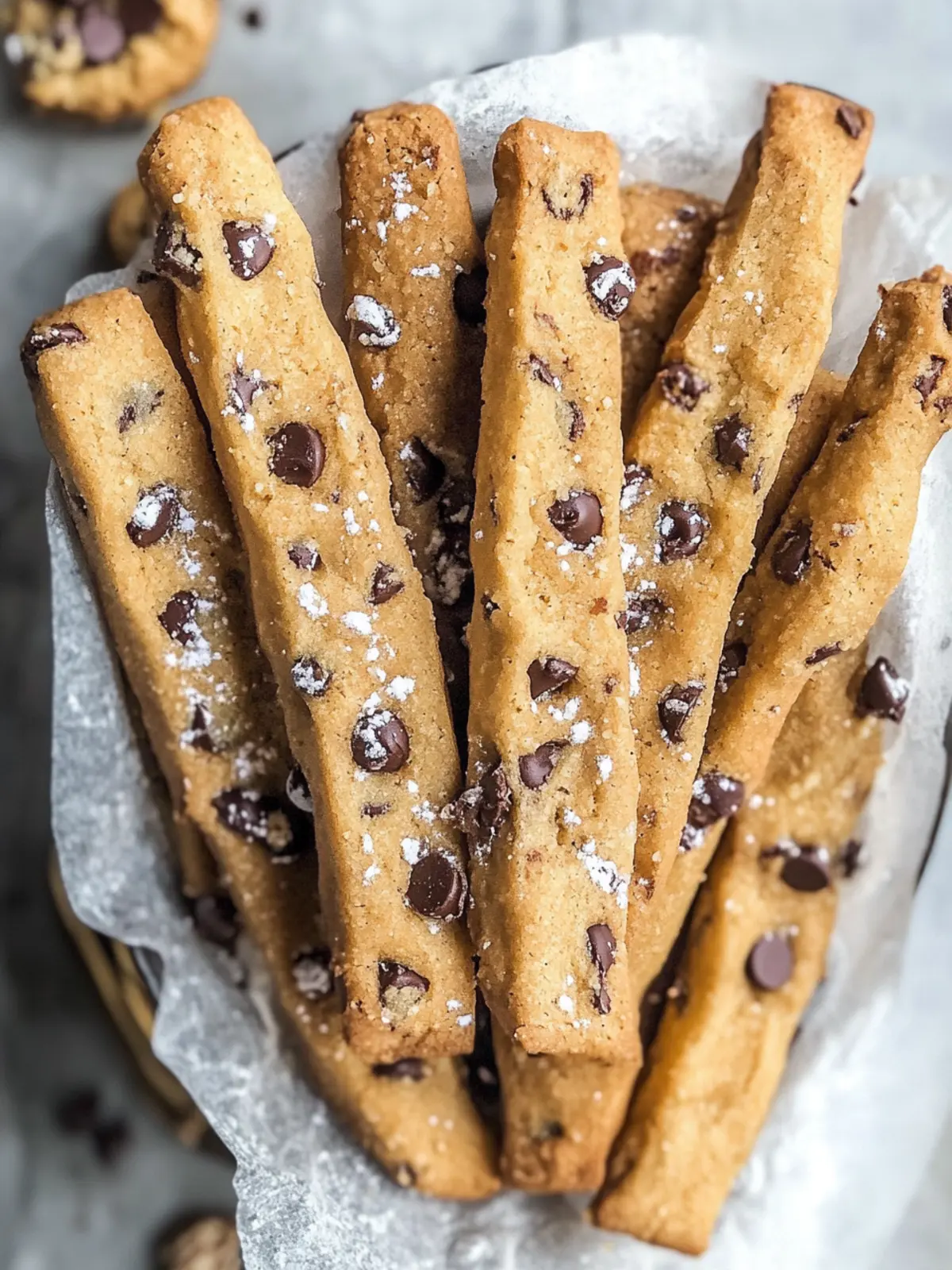 Chocolate Chip Cookie Fries: A Sweet Twist on a Classic Treat 5 Chocolate Chip Cookie Fries