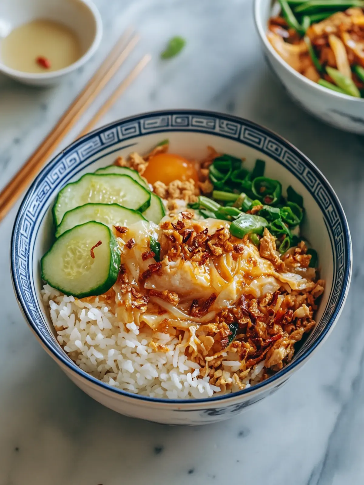 Ban Fan, a Simple Chinese mixed rice bowl
