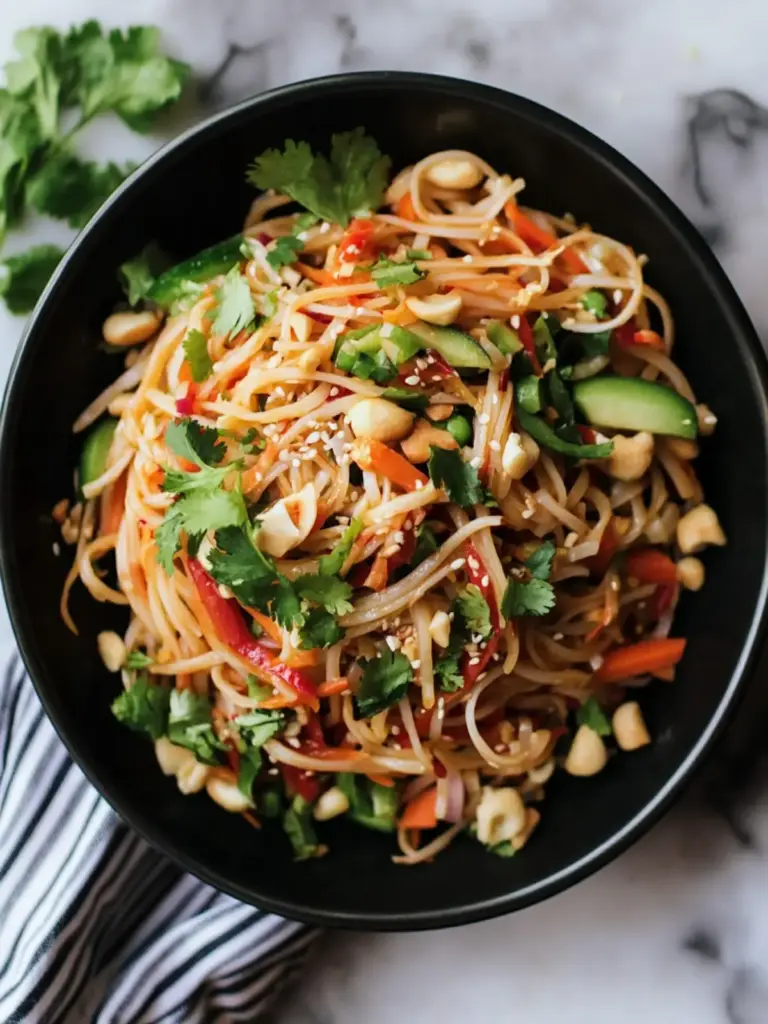 Cold Thai Noodle Salad