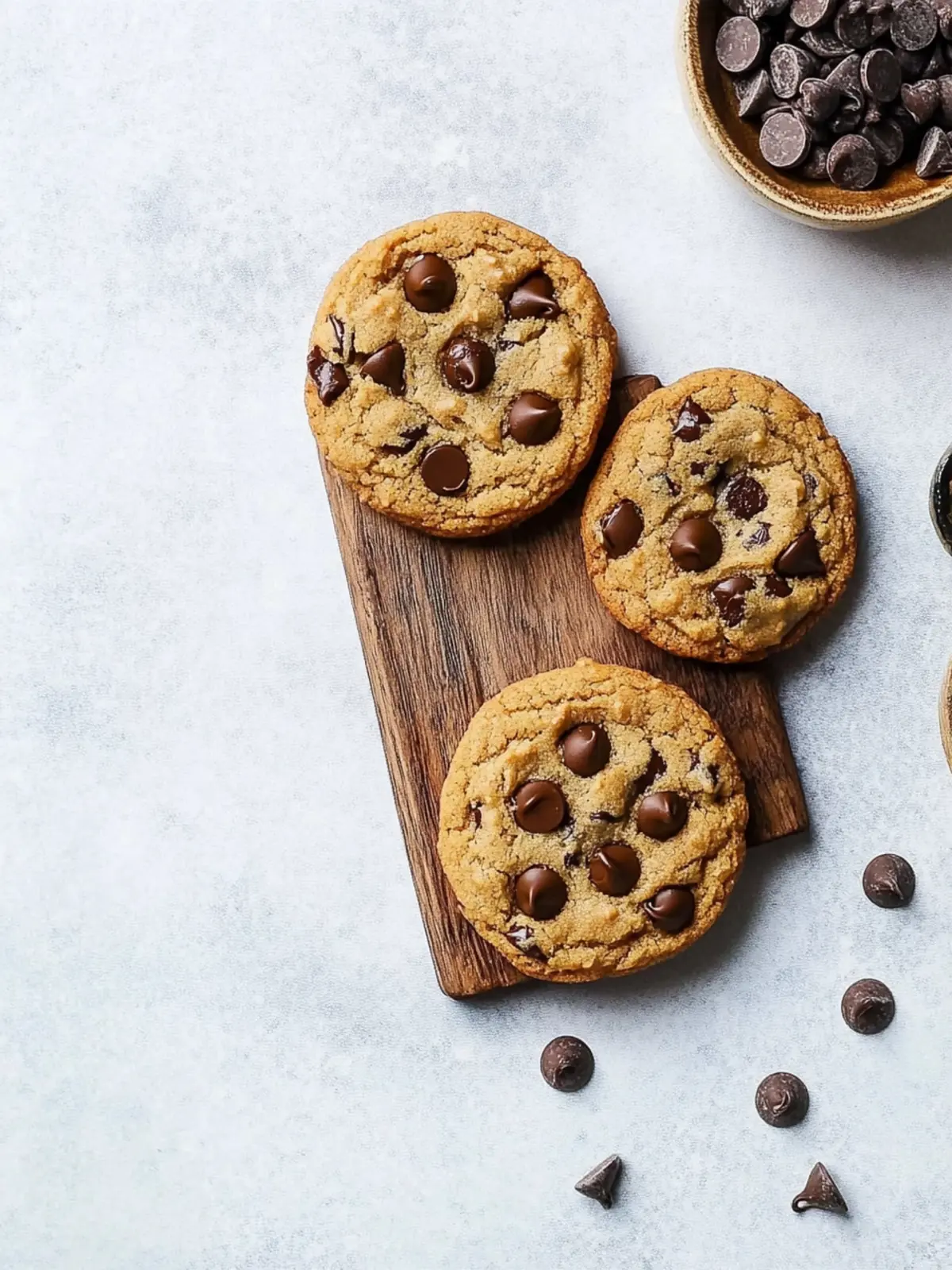 Chickpea Chocolate Chip Cookies