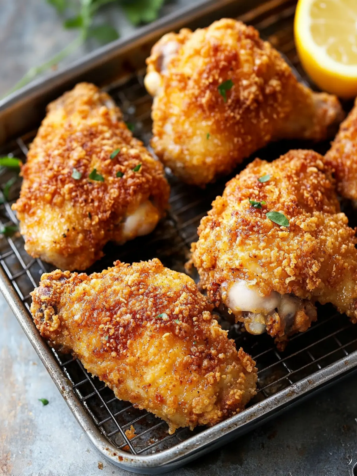 Oven-Baked Crispy Bisquick Chicken