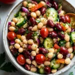 Simple Mediterranean Dense Bean Salad for Flavorful Meals 6 Mediterranean Dense Bean Salad