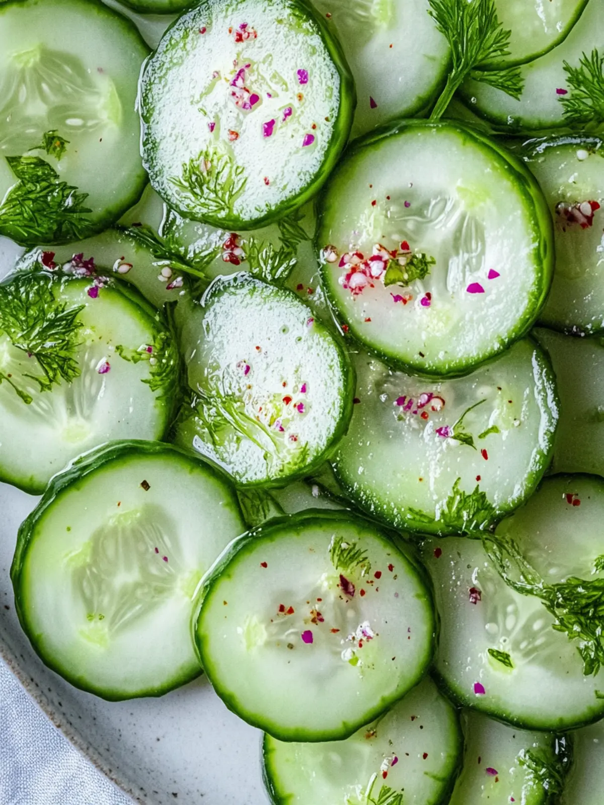 Sumac Cucumbers
