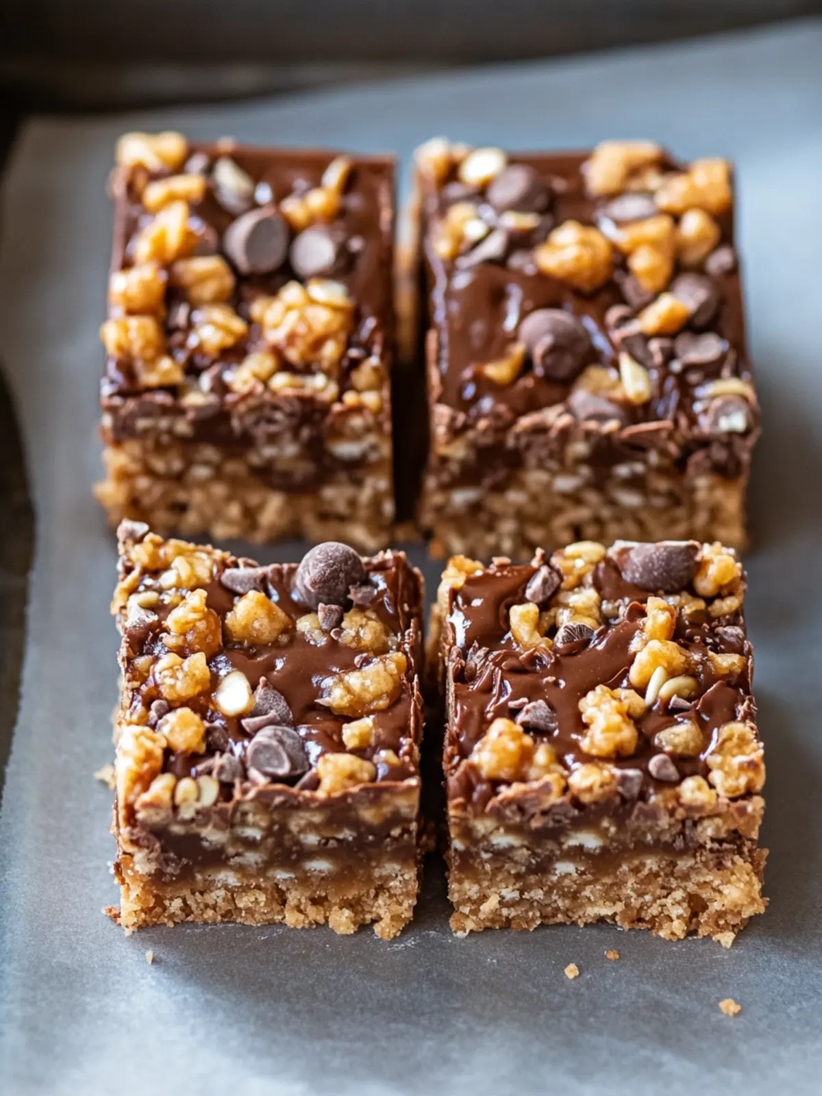 Irresistible Caramel Chocolate Crunch Bars for Any Occasion 3 Caramel Chocolate Crunch Bars