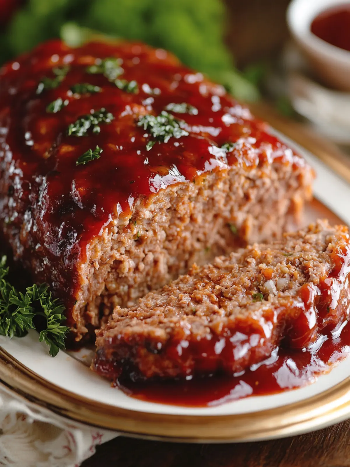 Irresistible Amish Meatloaf with a Sweet Savory Glaze 3 Amish Meatloaf