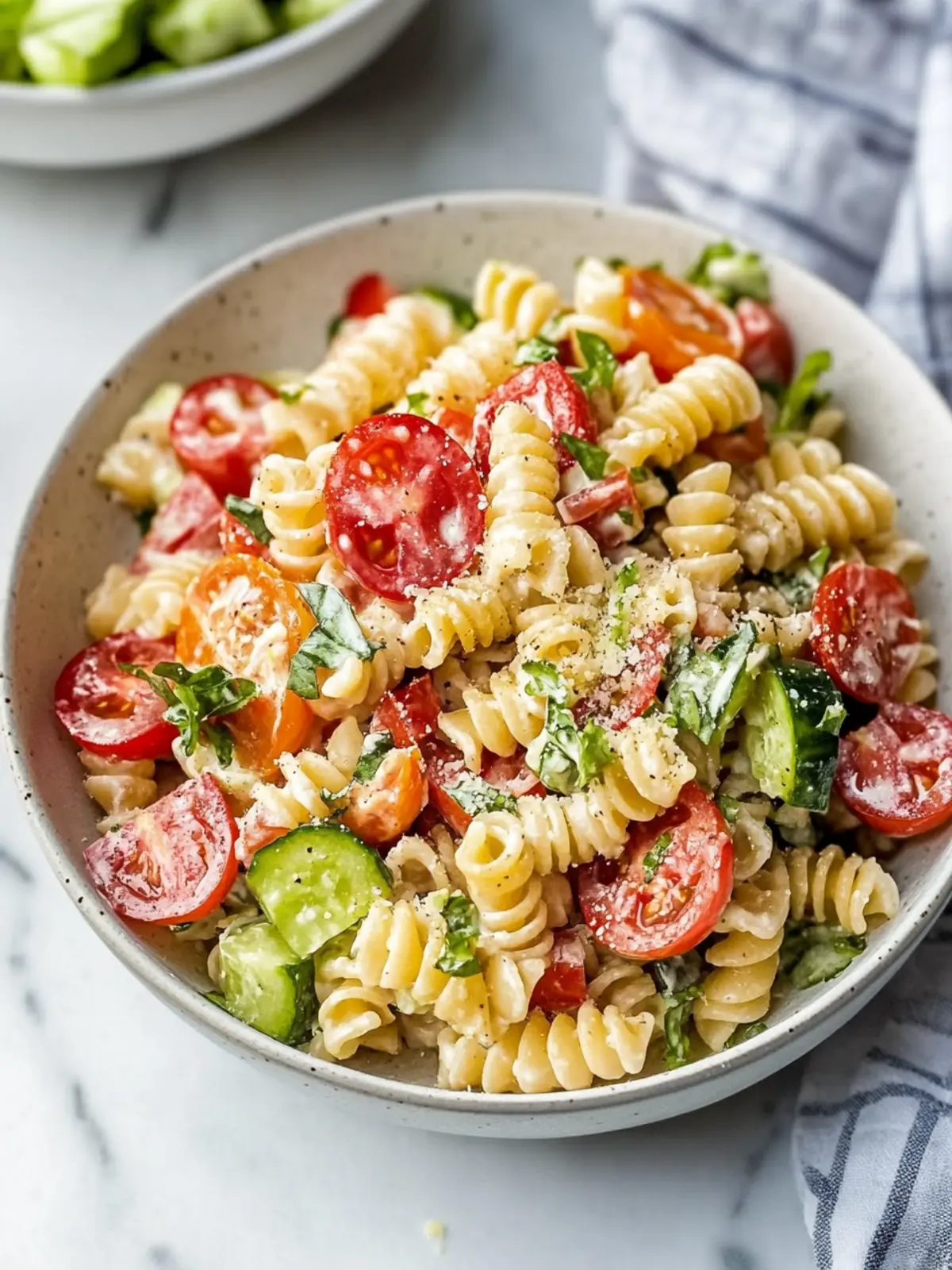 Creamy BLT Pasta Salad Perfect for Summer Picnics 4 BLT Pasta Salad