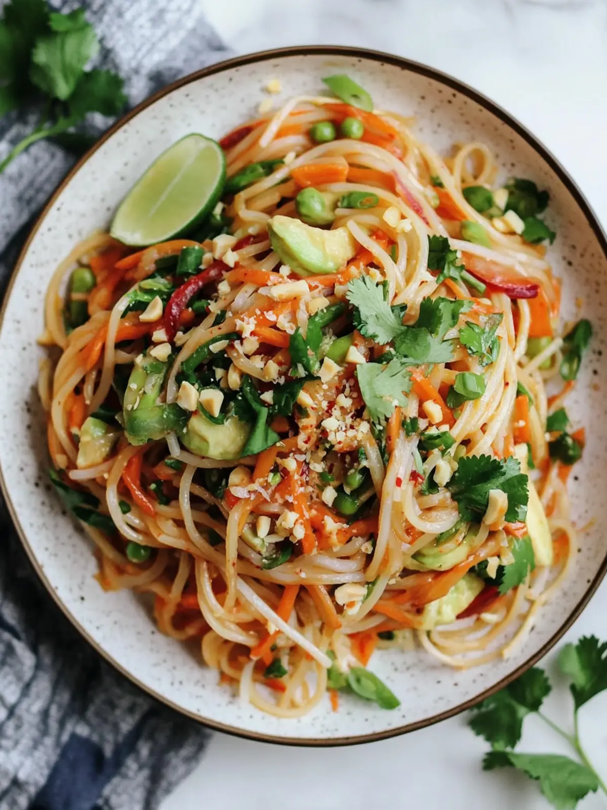 Cold Thai Noodle Salad: A Flavorful Twist You'll Love 3 Cold Thai Noodle Salad