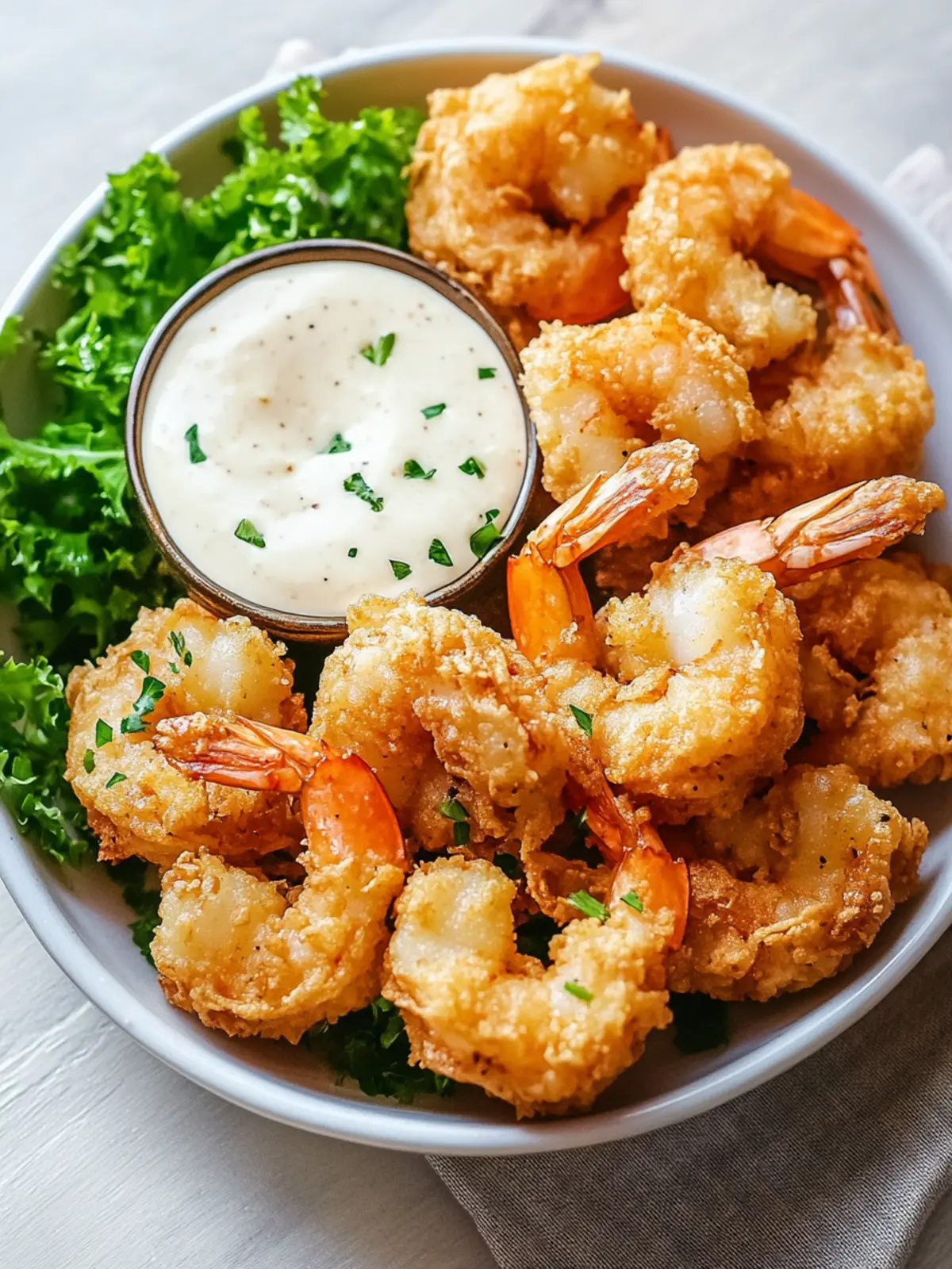 Crispy Fried Shrimp with a Flavor-Packed Buttermilk Bath 2 Crispy Fried Shrimp