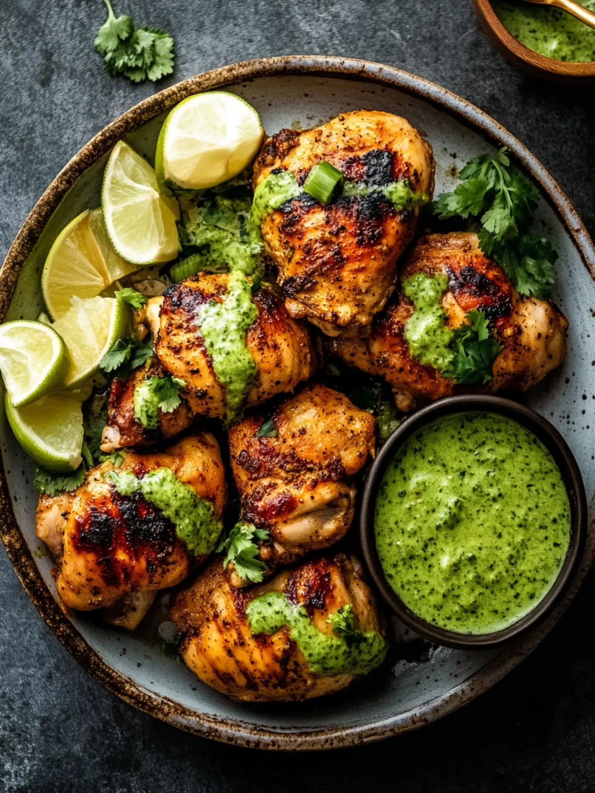 Savory Peruvian Chicken with Green Sauce for Flavor Lovers 5 Peruvian Chicken with Green Sauce