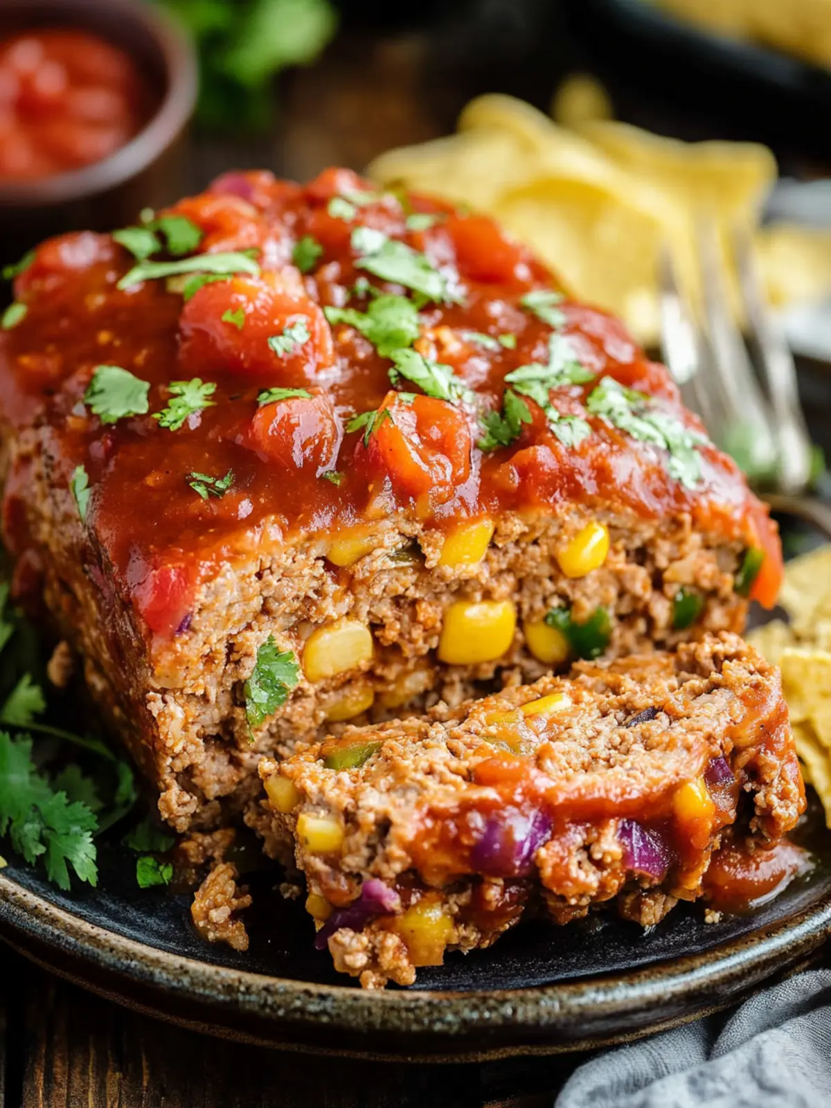 Zesty Mexican Taco Meatloaf That's Perfect for Family Dinners 3 Mexican Taco Meatloaf
