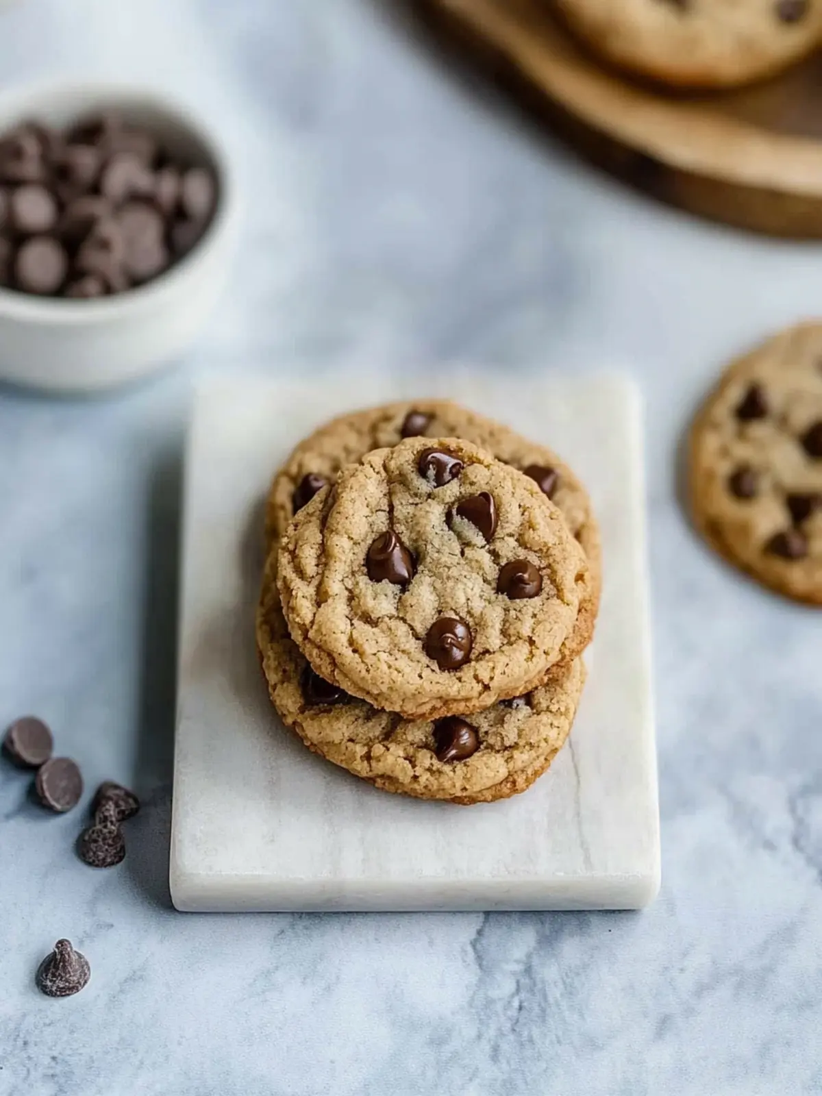 Chickpea Chocolate Chip Cookies