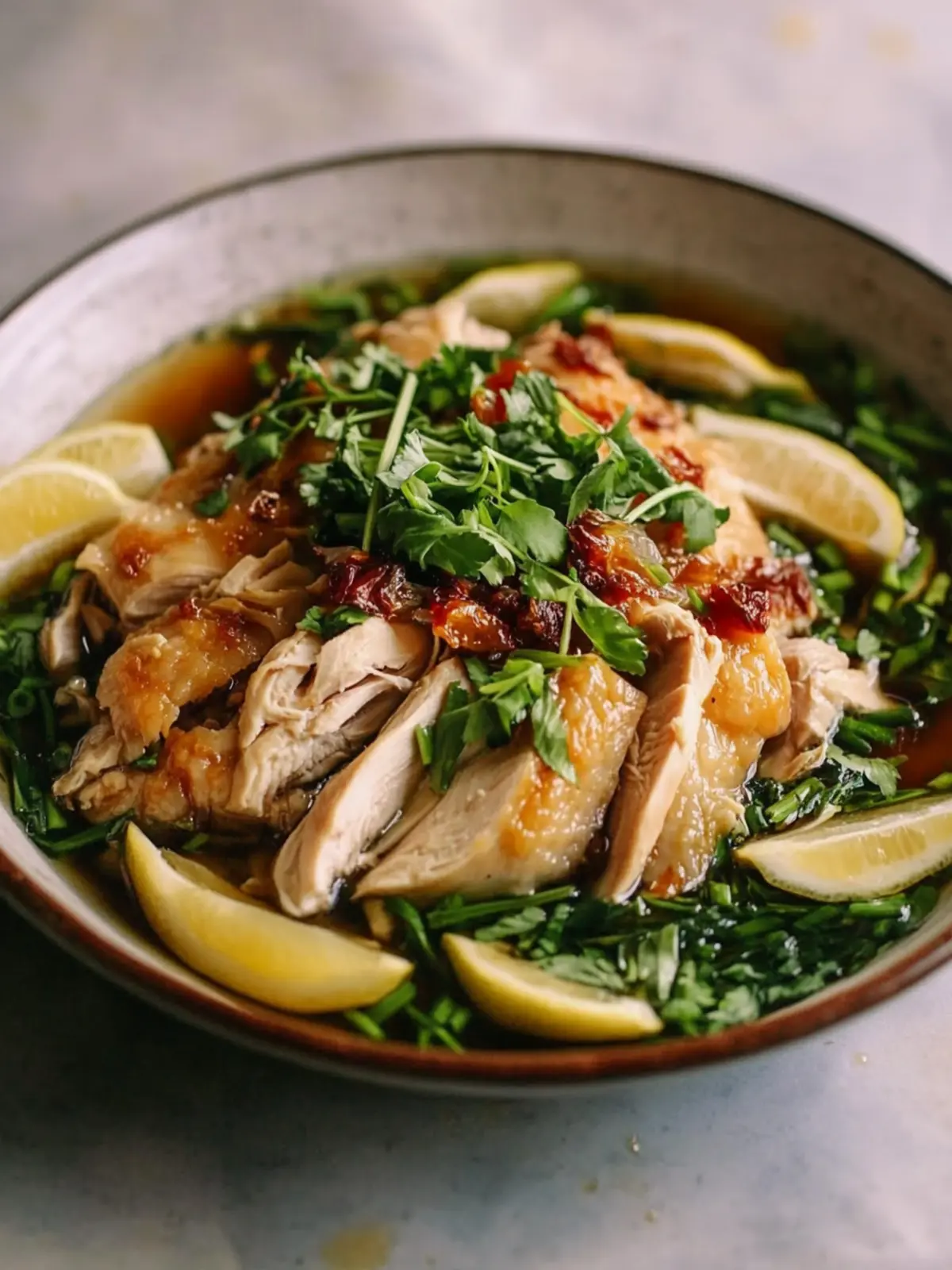 Poached Chicken