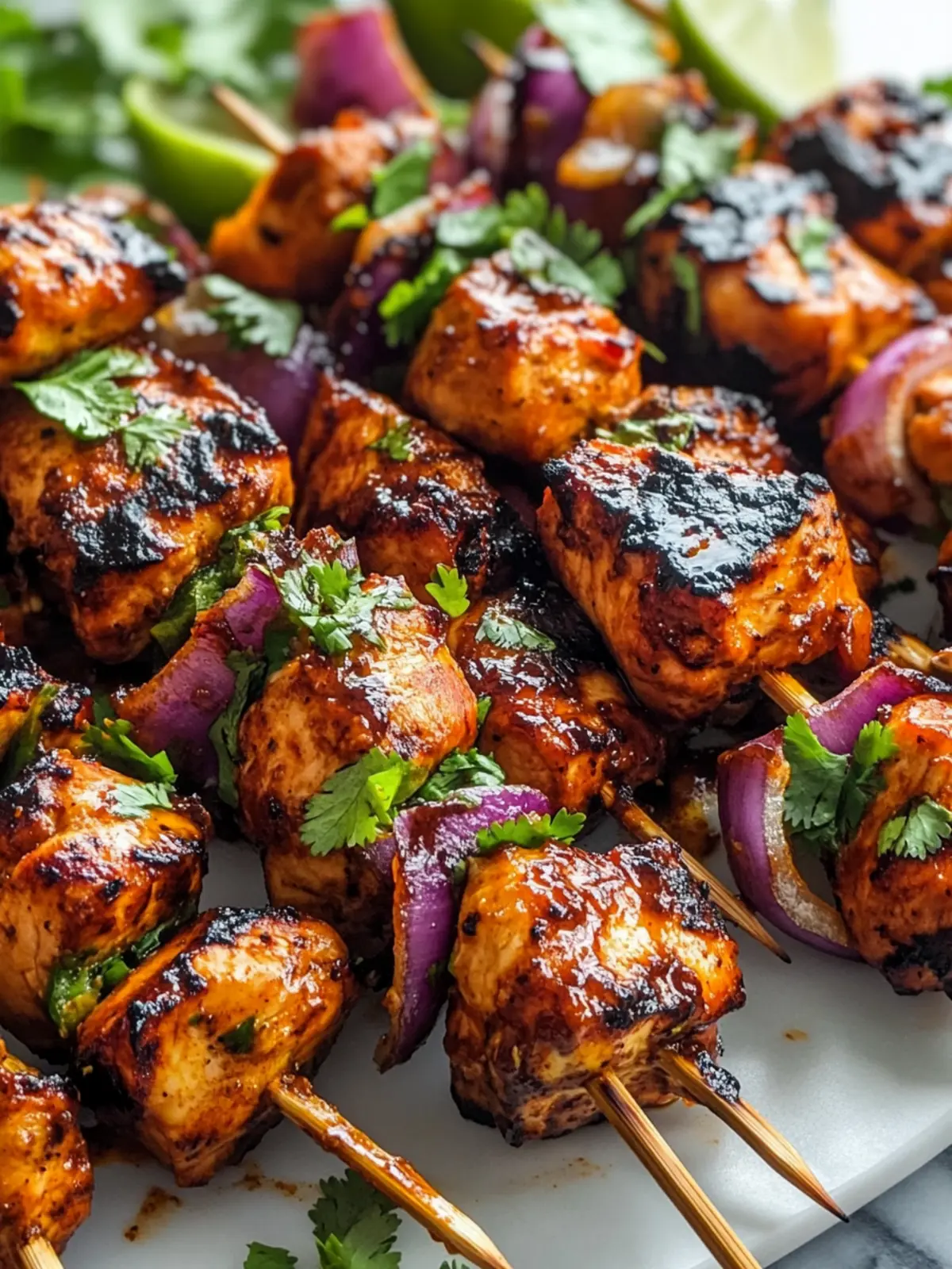 Irresistible Mexican Barbecue Chicken Skewers for Summer Fun 5 Mexican Barbecue Chicken Skewers
