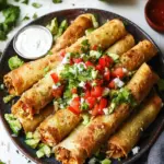 Ultimate Chicken Flautas - Quick and Crispy Delight! 43 Chicken Flautas