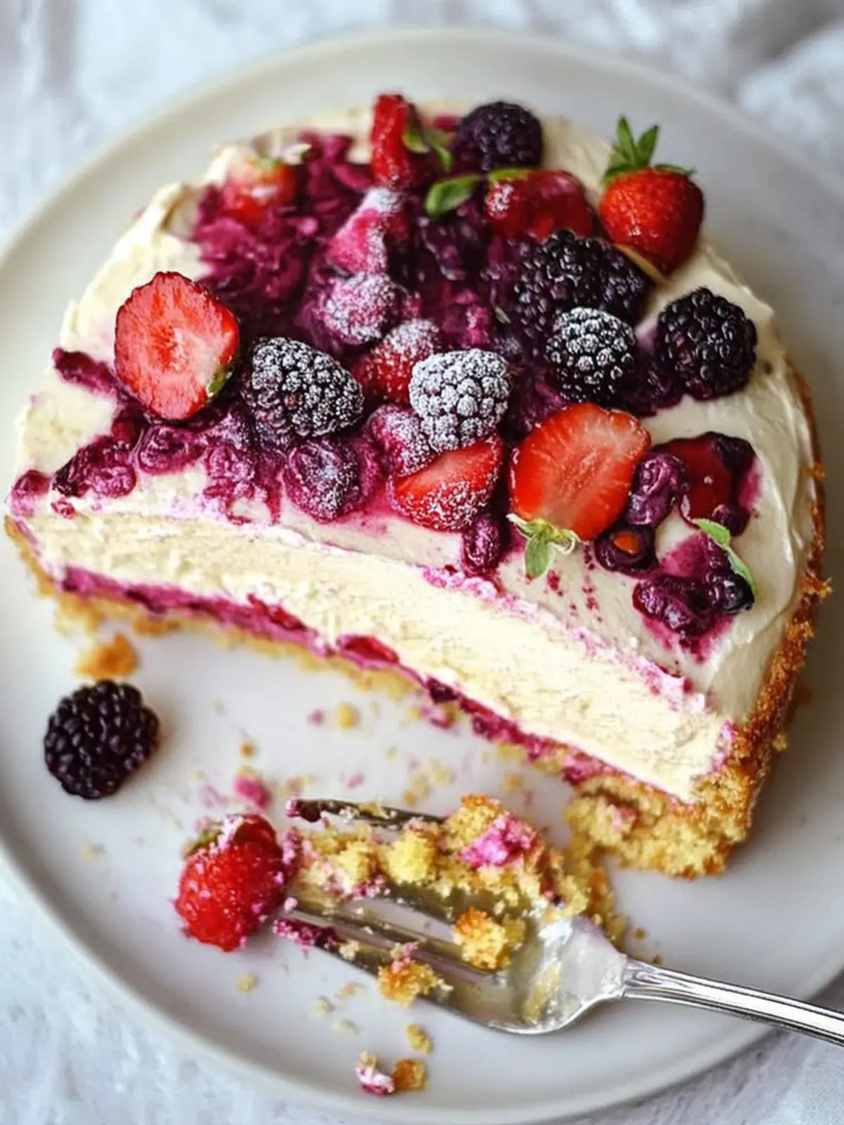 Italian Berry Mascarpone Cake: A Sweet Slice of Heaven 2 Italian Berry Mascarpone Cake