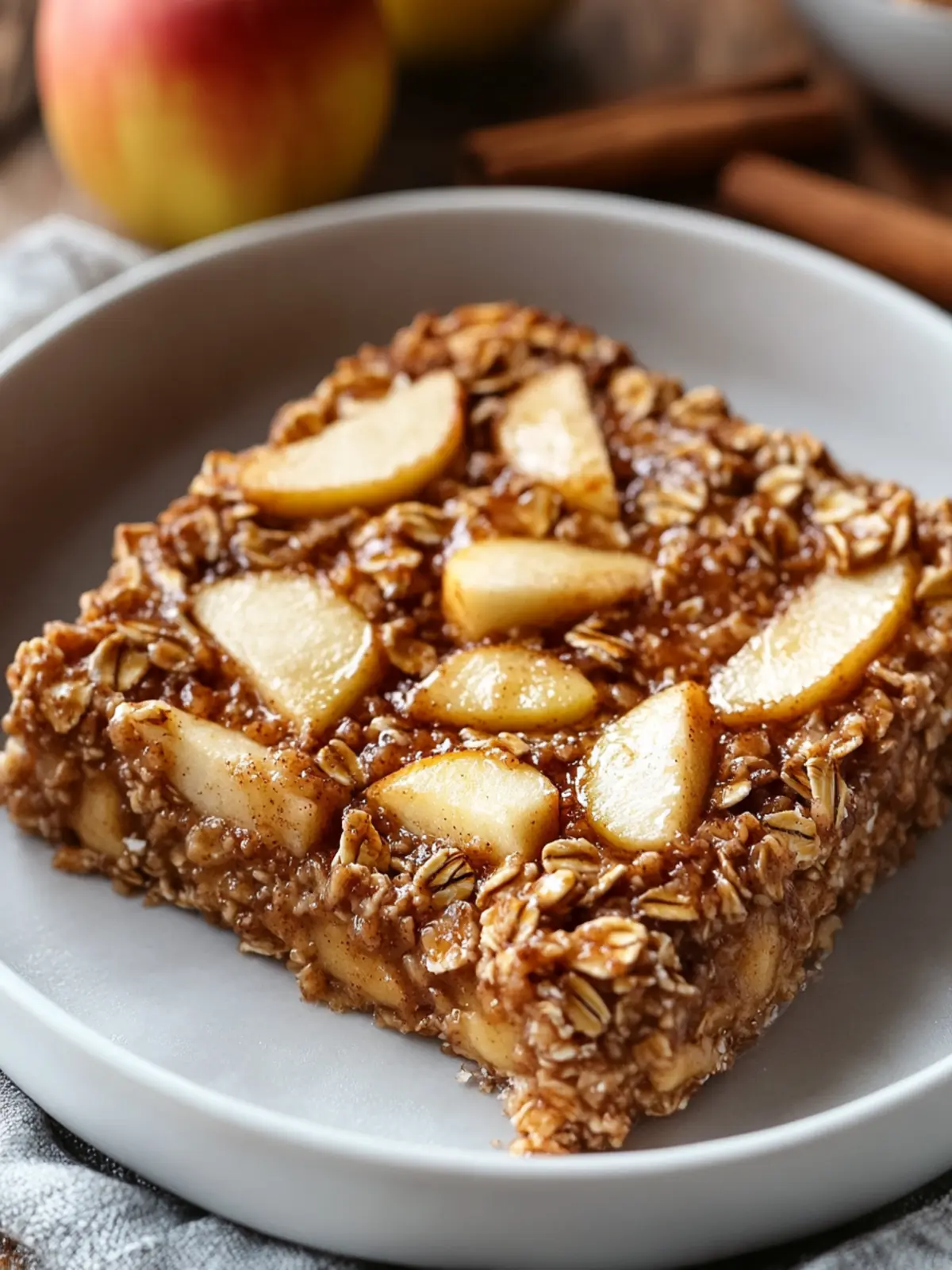 Amish-Style Apple and Cinnamon Baked Oatmeal Bliss 2 Amish-Style Apple and Cinnamon Baked Oatmeal
