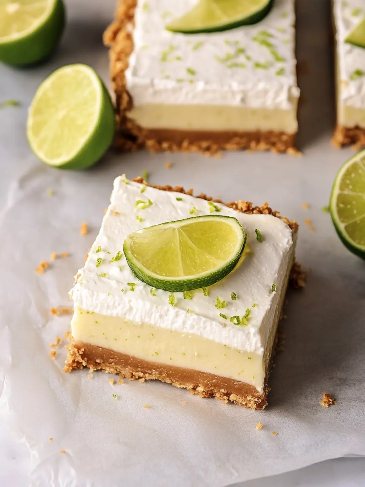 Tangy Key Lime Pie Bars That Beat Fast Food Any Day 4 Key Lime Pie Bars