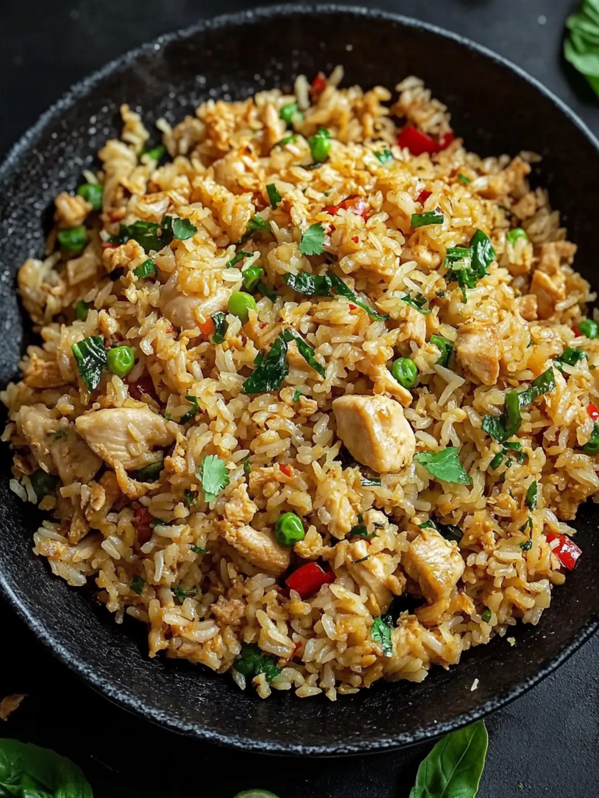 Lemongrass Chicken Fried Rice