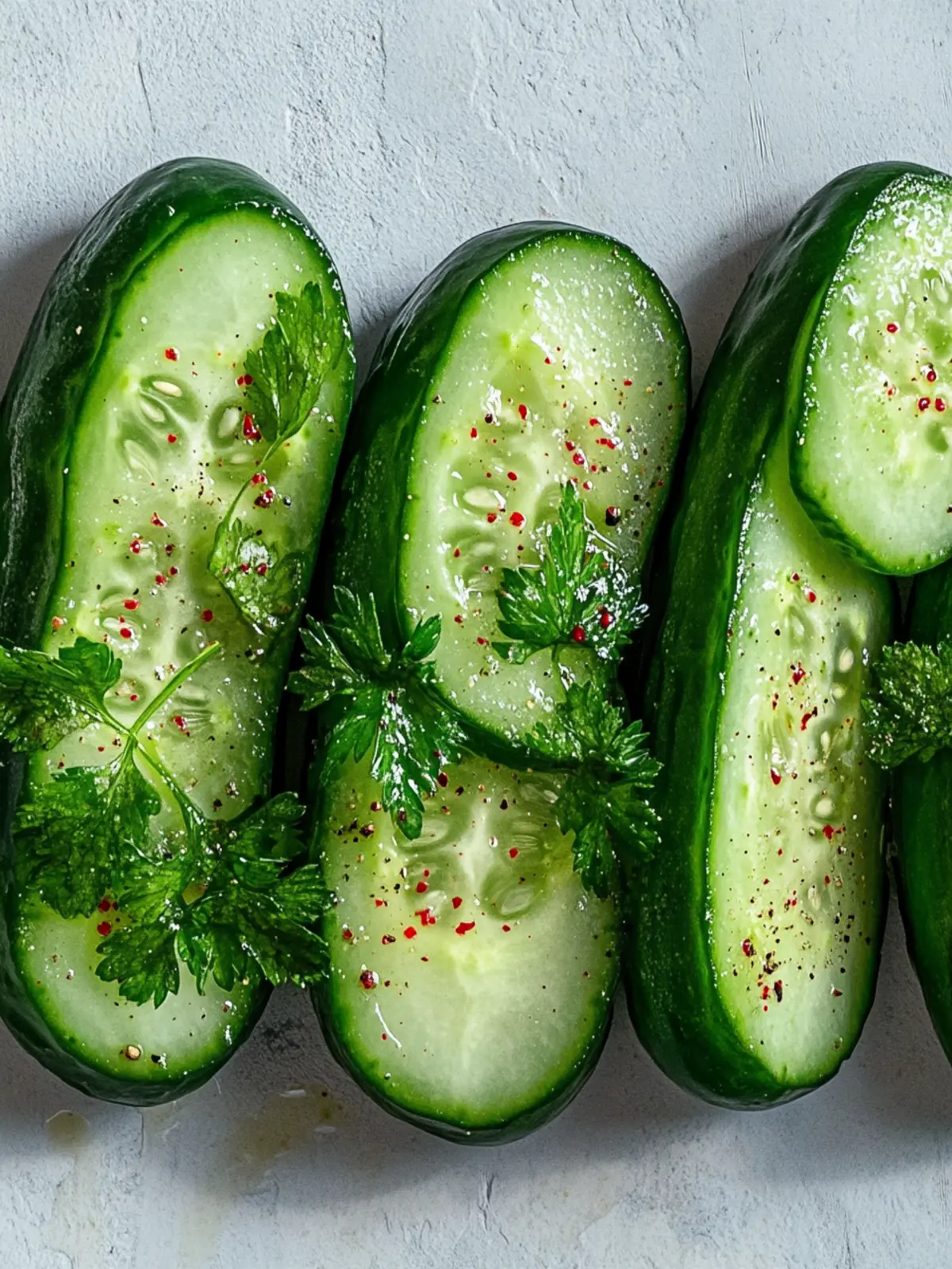 Sumac Cucumbers