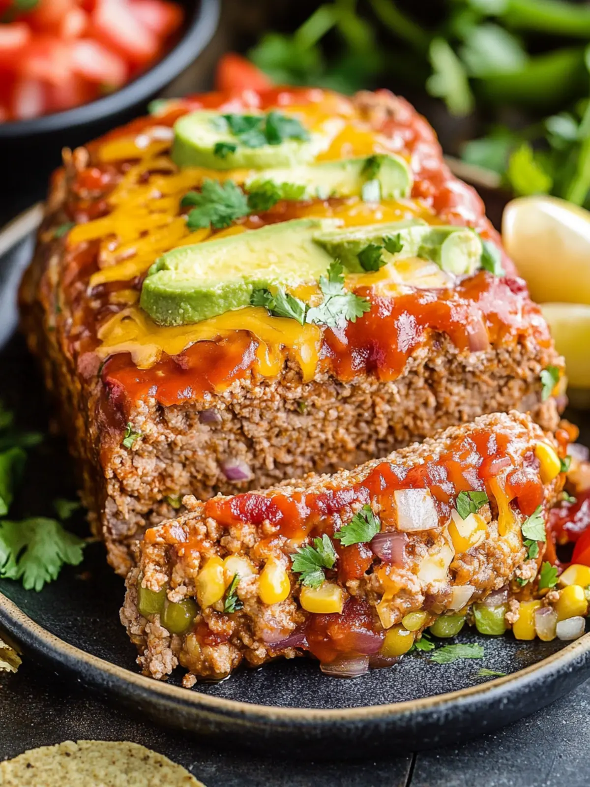 Zesty Mexican Taco Meatloaf That's Perfect for Family Dinners 5 Mexican Taco Meatloaf