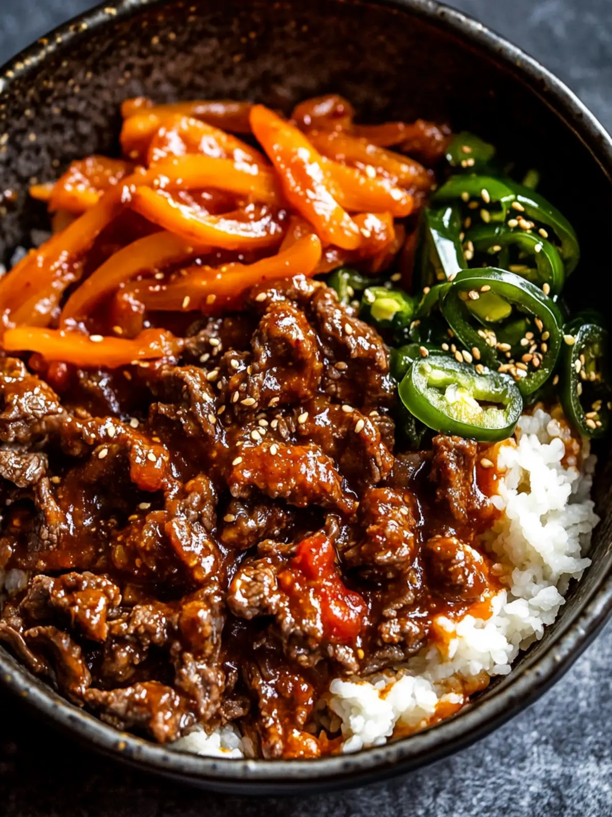 Savor Korean Gochujang Beef Bowls That Pack a Flavor Punch 4 Korean Gochujang Beef Bowls