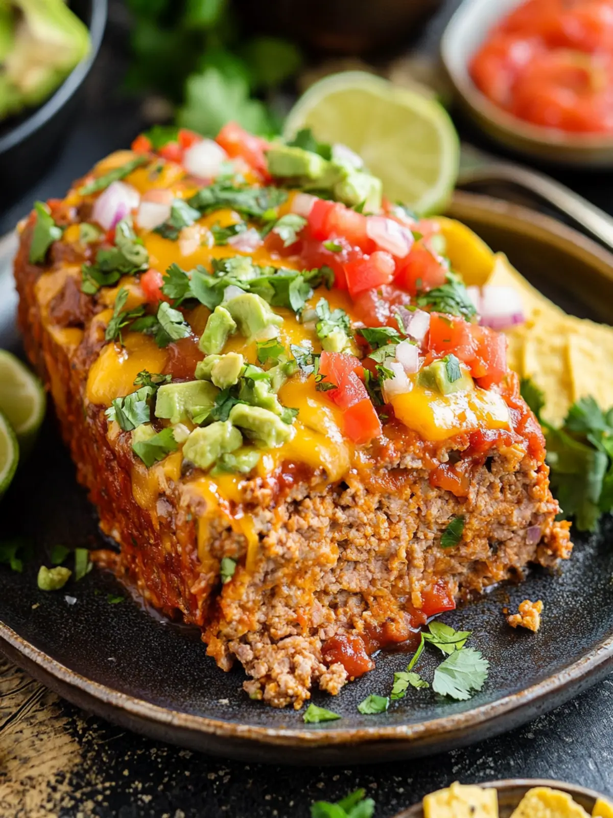 Zesty Mexican Taco Meatloaf That's Perfect for Family Dinners 2 Mexican Taco Meatloaf