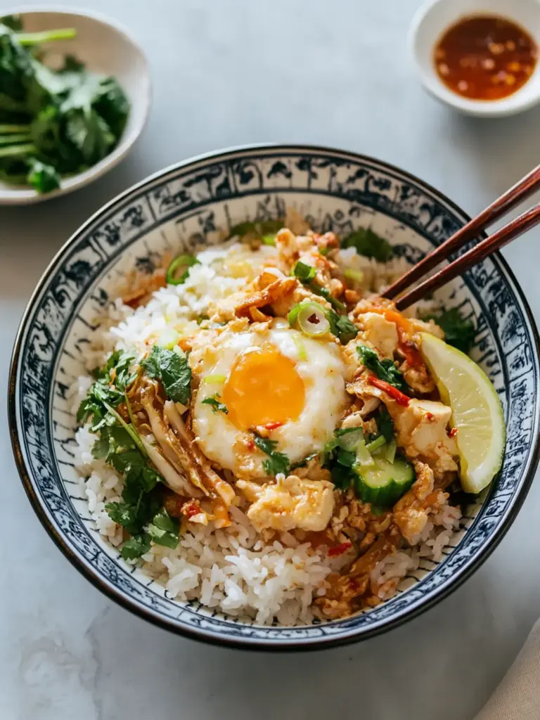 Ban Fan, a Simple Chinese mixed rice bowl