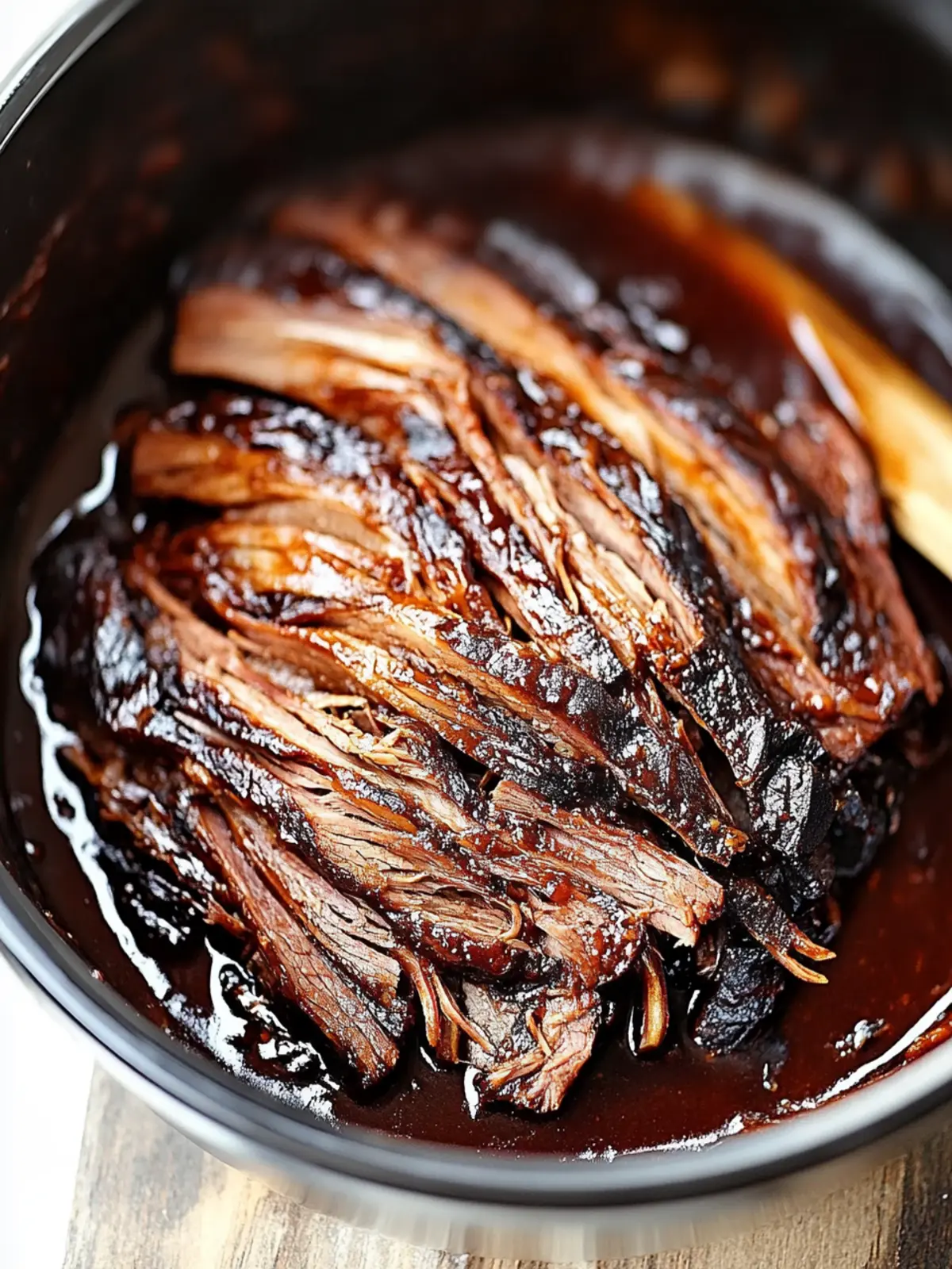 Mouthwatering Slow Cooker BBQ Beef Brisket for Easy Meals 3 Slow Cooker BBQ Beef Brisket