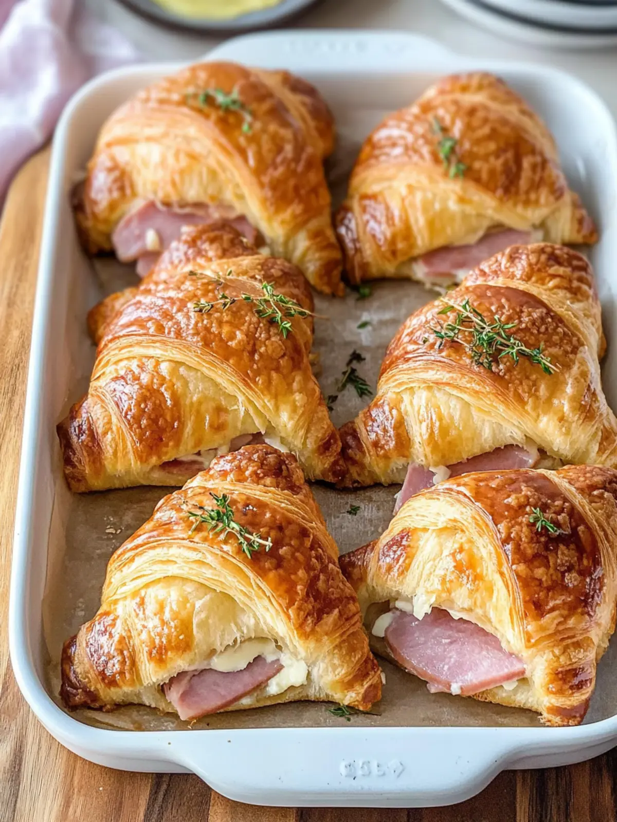 Irresistible Baked Ham and Cheese Croissants Made Easy 5 Baked Ham and Cheese Croissants