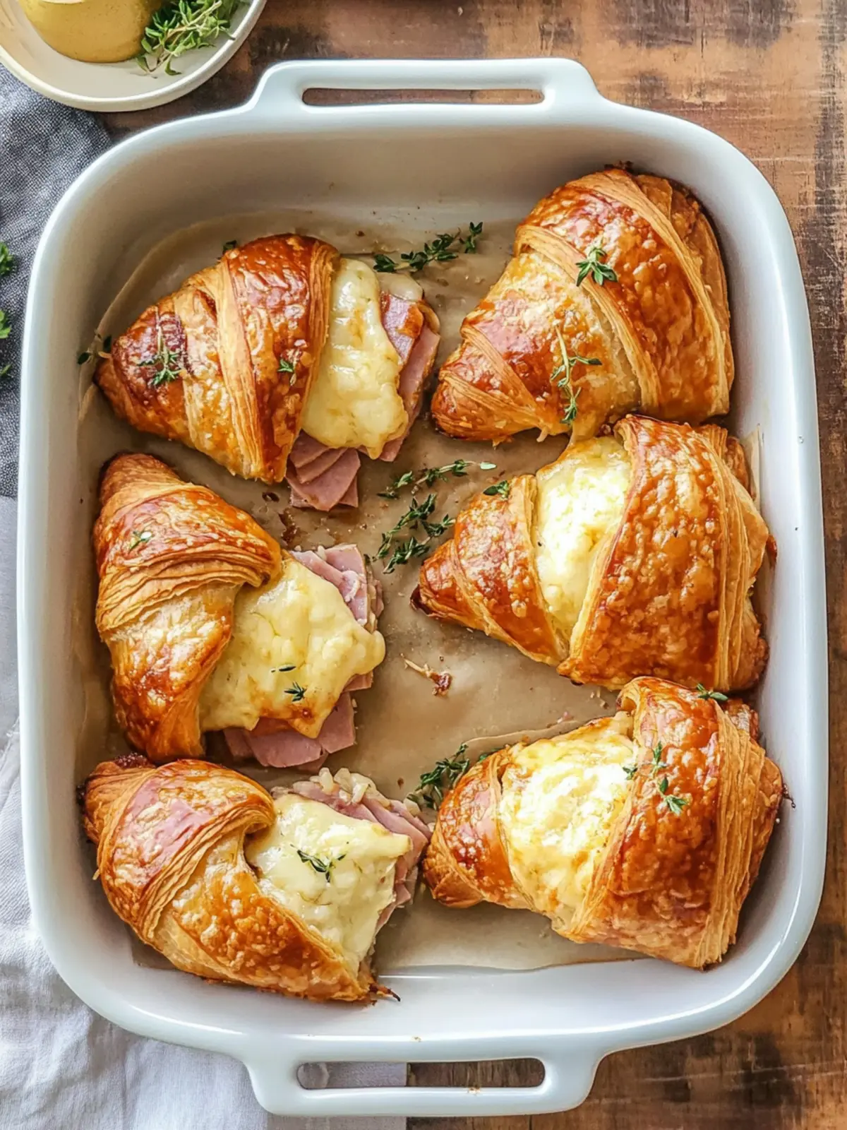 Irresistible Baked Ham and Cheese Croissants Made Easy 4 Baked Ham and Cheese Croissants