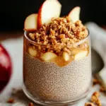 Apple Crumble Chia Pudding for a Cozy Fall Breakfast 45 Apple Crumble Chia Pudding