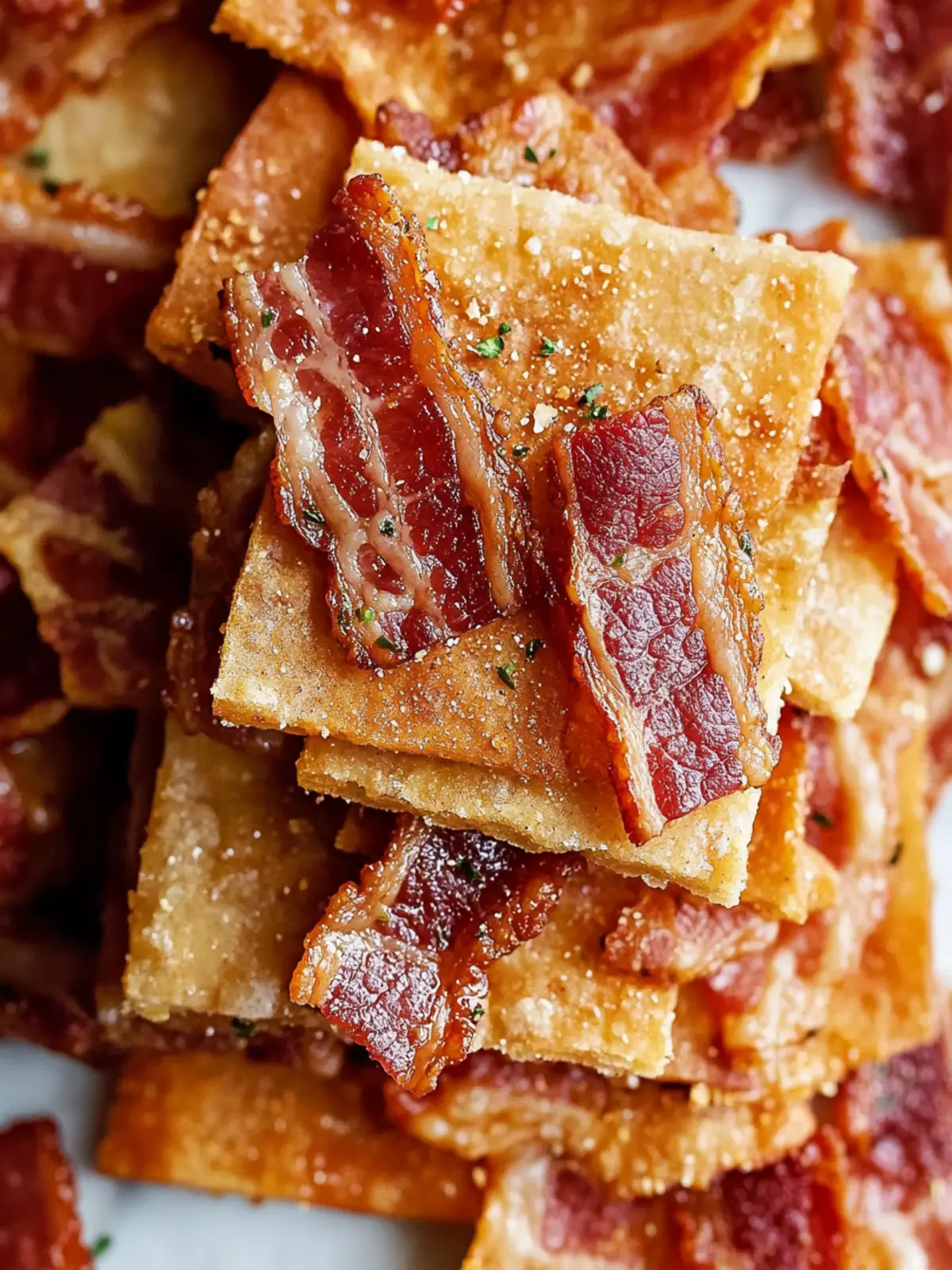 Bacon Crackers: Irresistibly Sweet and Savory Treats 3 Bacon Crackers