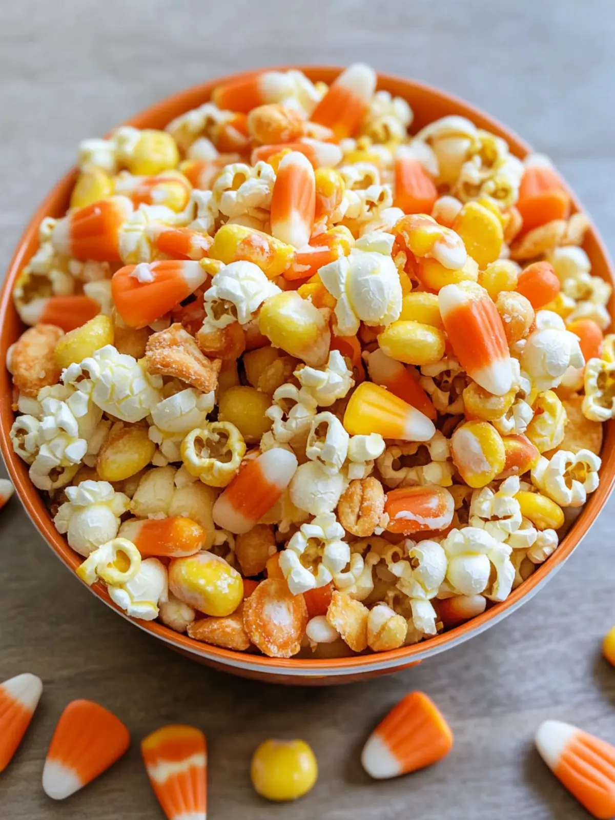 Candy Corn Popcorn Snack Mix: A Sweet Crunchy Treat 2 Candy Corn Popcorn Snack Mix