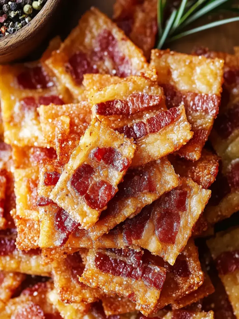 Bacon Crackers