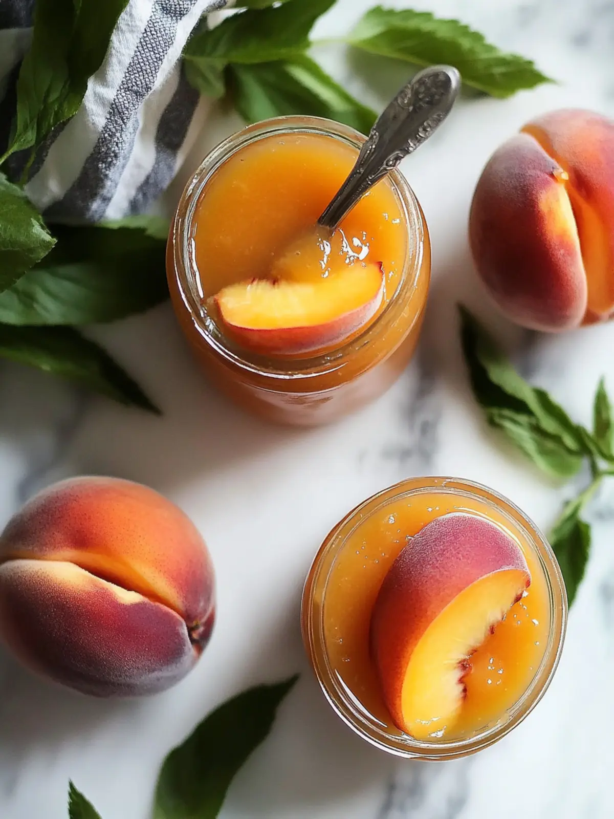 Homemade Peach Butter Delight: No Pectin, Just Pure Flavor 4 Peach Butter