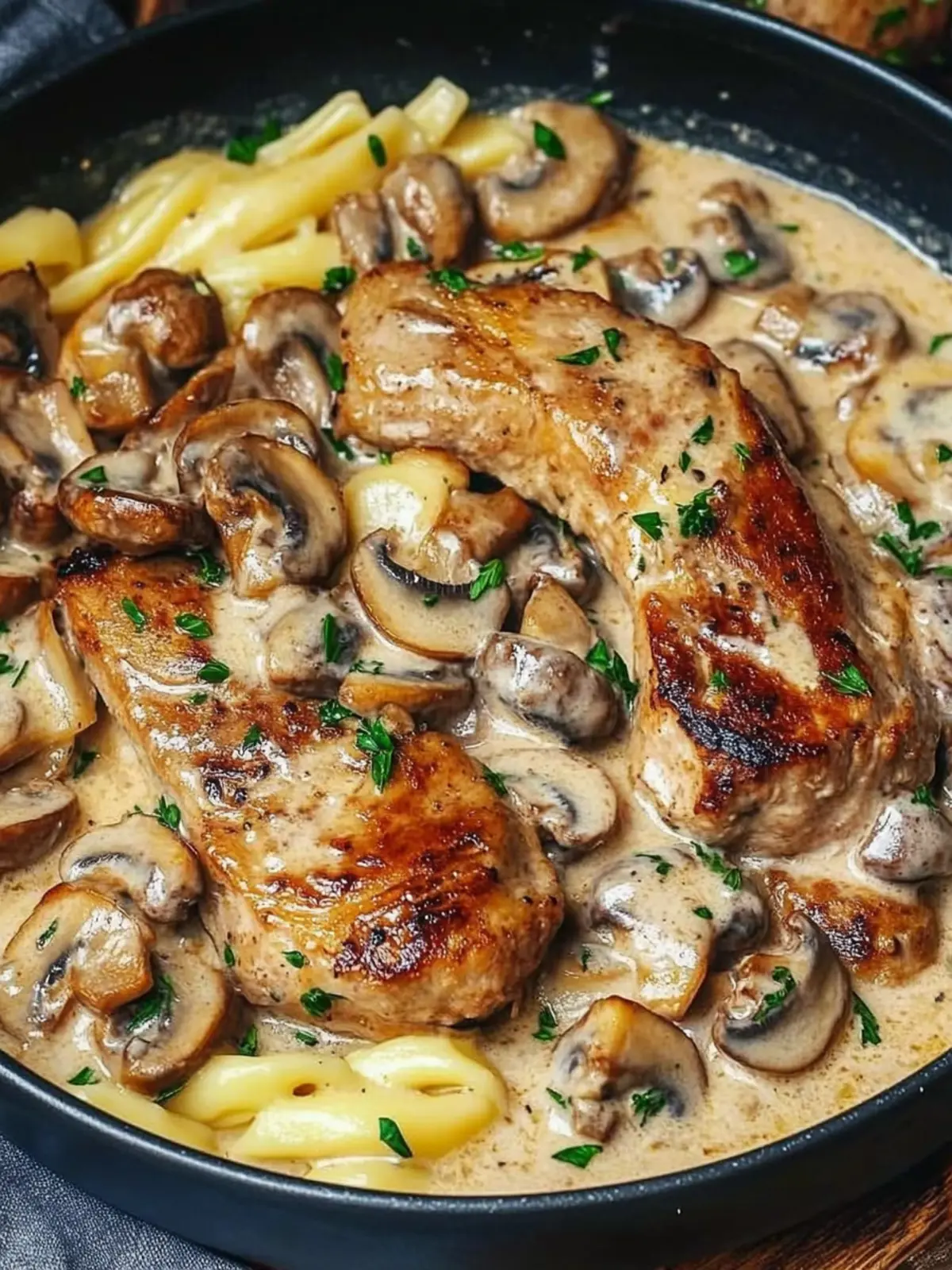 Savory Pork Tenderloin in Creamy Mushroom Sauce Awaits You 5 Pork Tenderloin in Creamy Mushroom Sauce