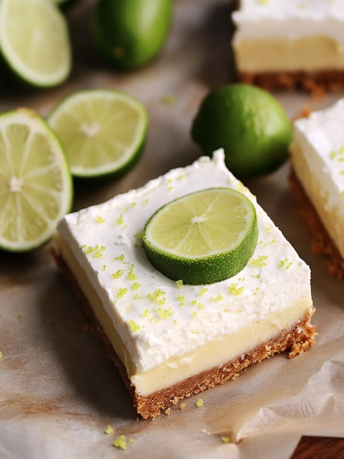 Tangy Key Lime Pie Bars That Beat Fast Food Any Day 3 Key Lime Pie Bars