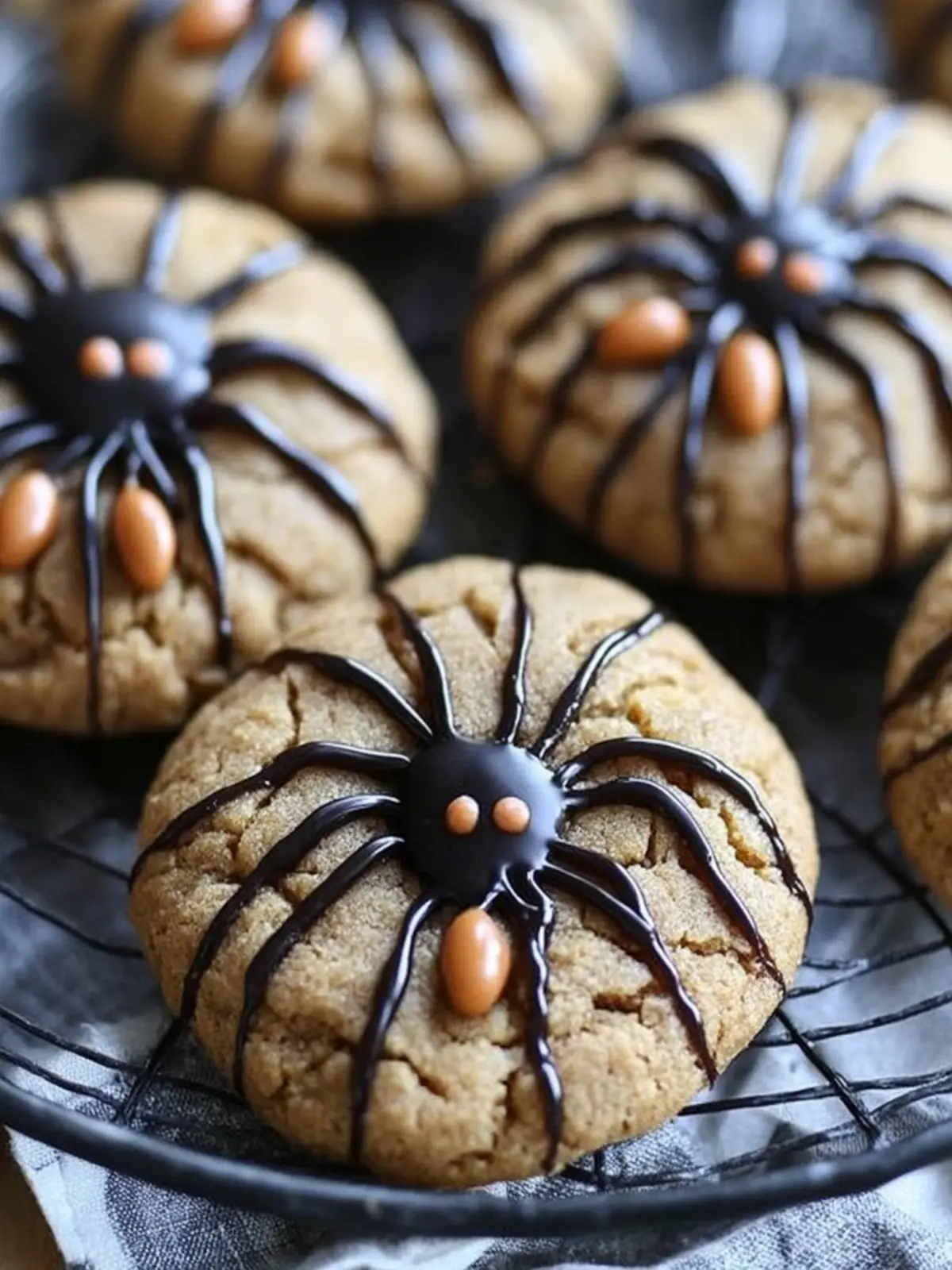 Peanut Butter Spider Cookies: Spooky Treats for Halloween Fun 4 Peanut Butter Spider Cookies