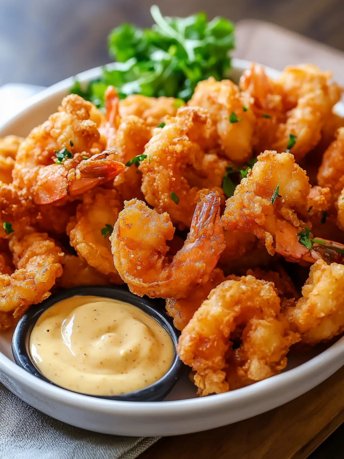Crispy Fried Shrimp with a Flavor-Packed Buttermilk Bath 5 Crispy Fried Shrimp