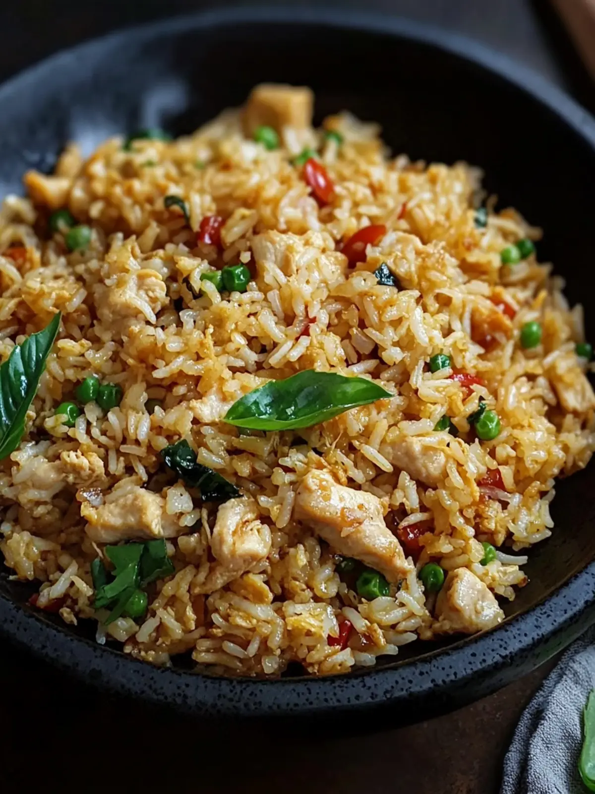 Lemongrass Chicken Fried Rice