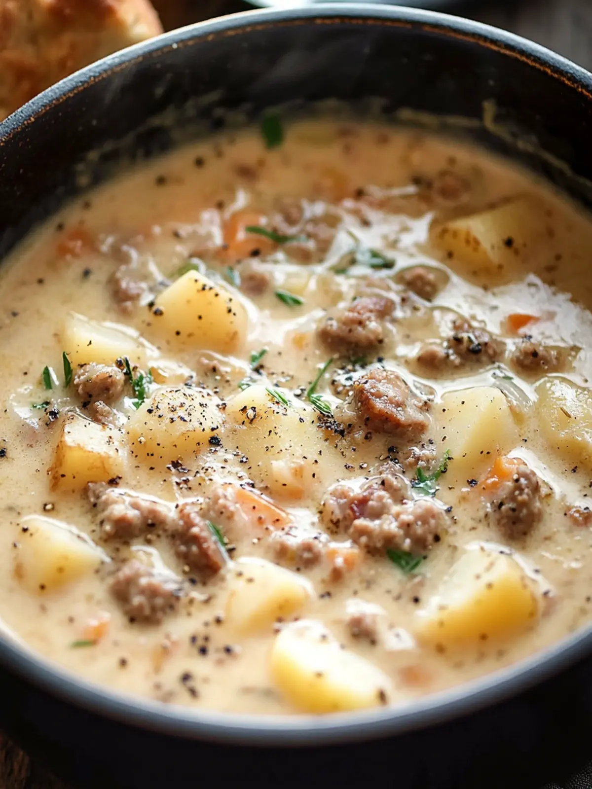 Creamy Potato and Sausage Chowder for Cozy Nights 3 Potato and Sausage Chowder