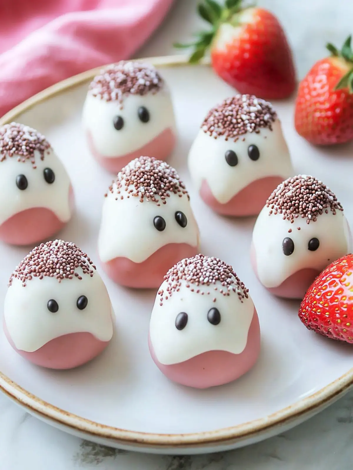 Strawberry Boo Bites