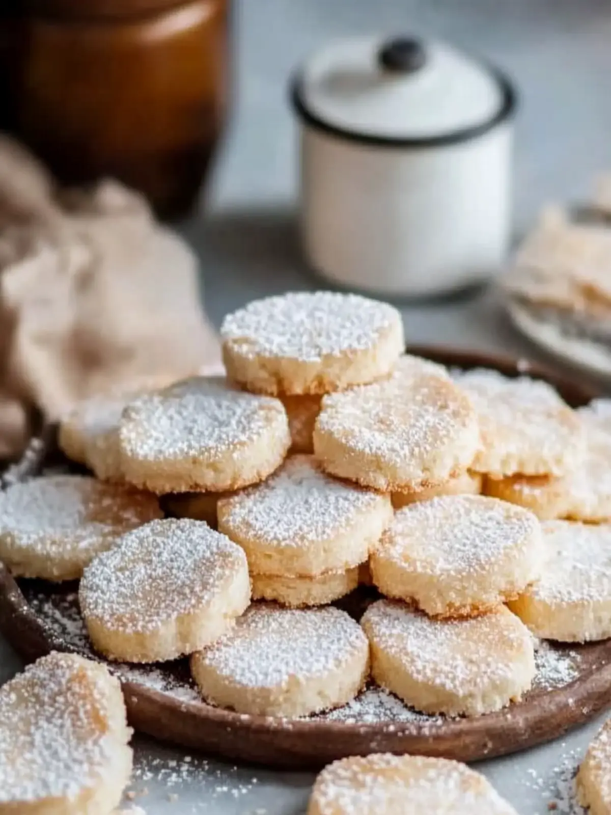 Melt-in-Your-Mouth Pan de Polvo (Mexican Shortbread Cookies) 3 Pan de Polvo (Mexican Shortbread Cookies)