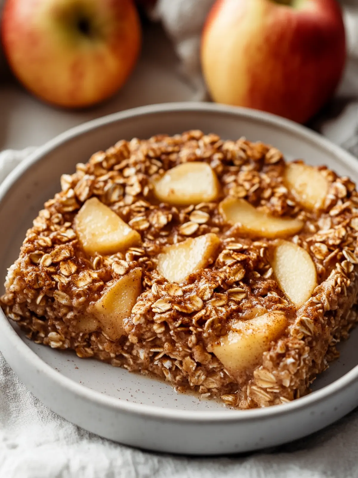 Amish-Style Apple and Cinnamon Baked Oatmeal Bliss 3 Amish-Style Apple and Cinnamon Baked Oatmeal